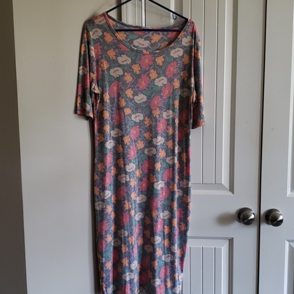 EUC LuLaRoe Julia Dress